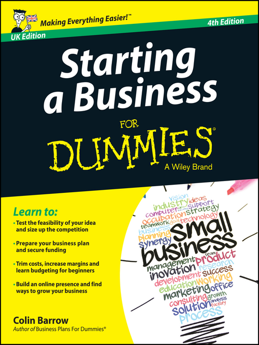 Title details for Starting a Business For Dummies by Colin Barrow - Available